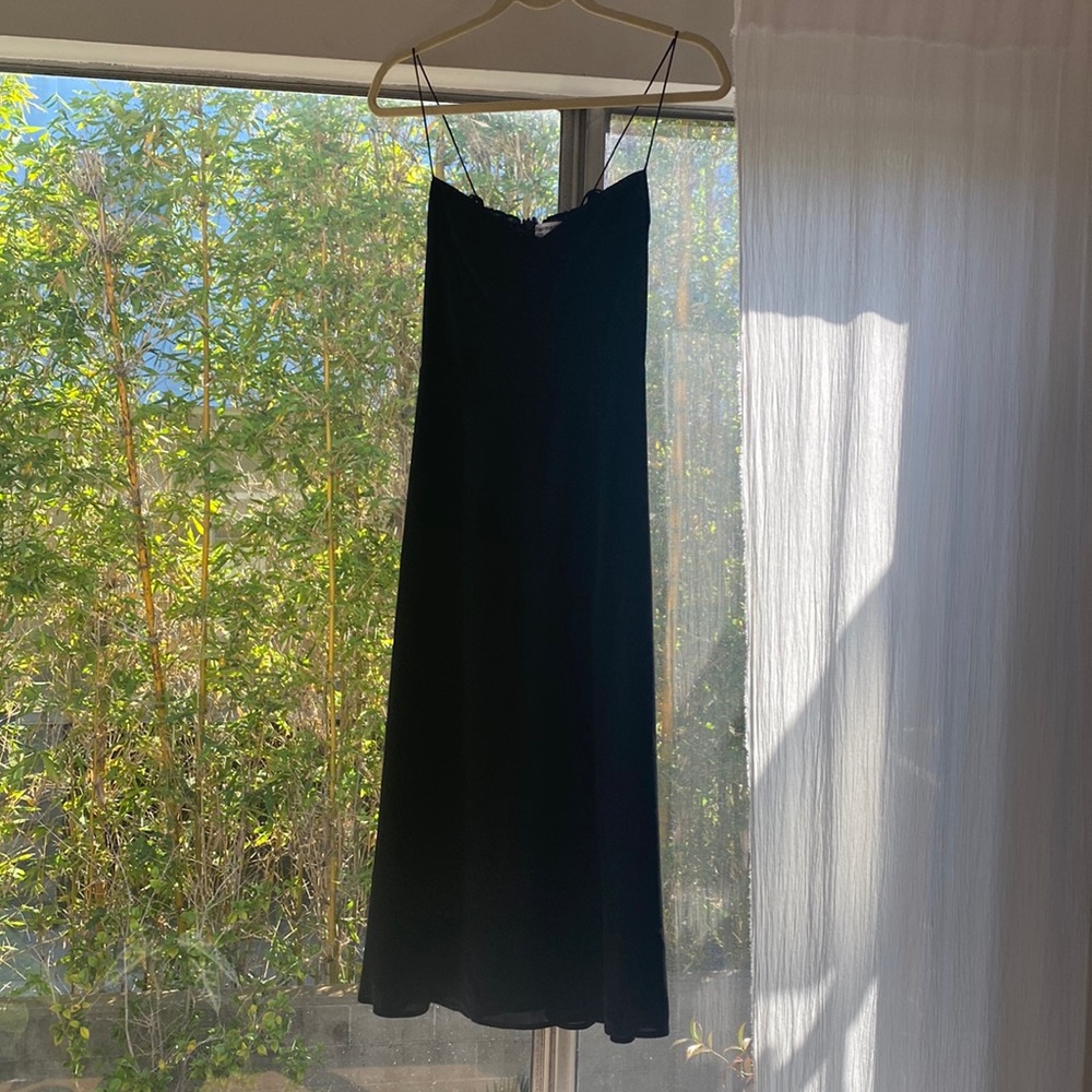 Reformation Juliette Dress in Black Size 4